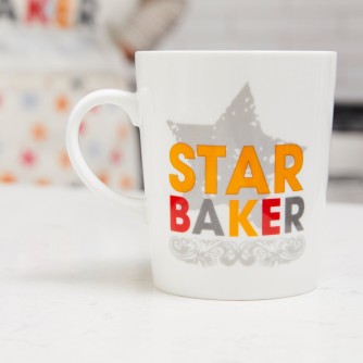 The Great Stand Up To Cancer Bake Off 2022 Star Baker Mug